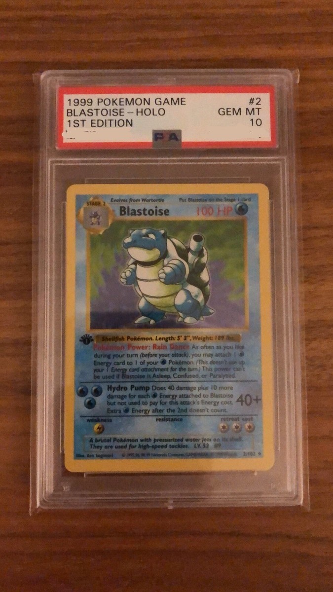 1st Edition Blastoise